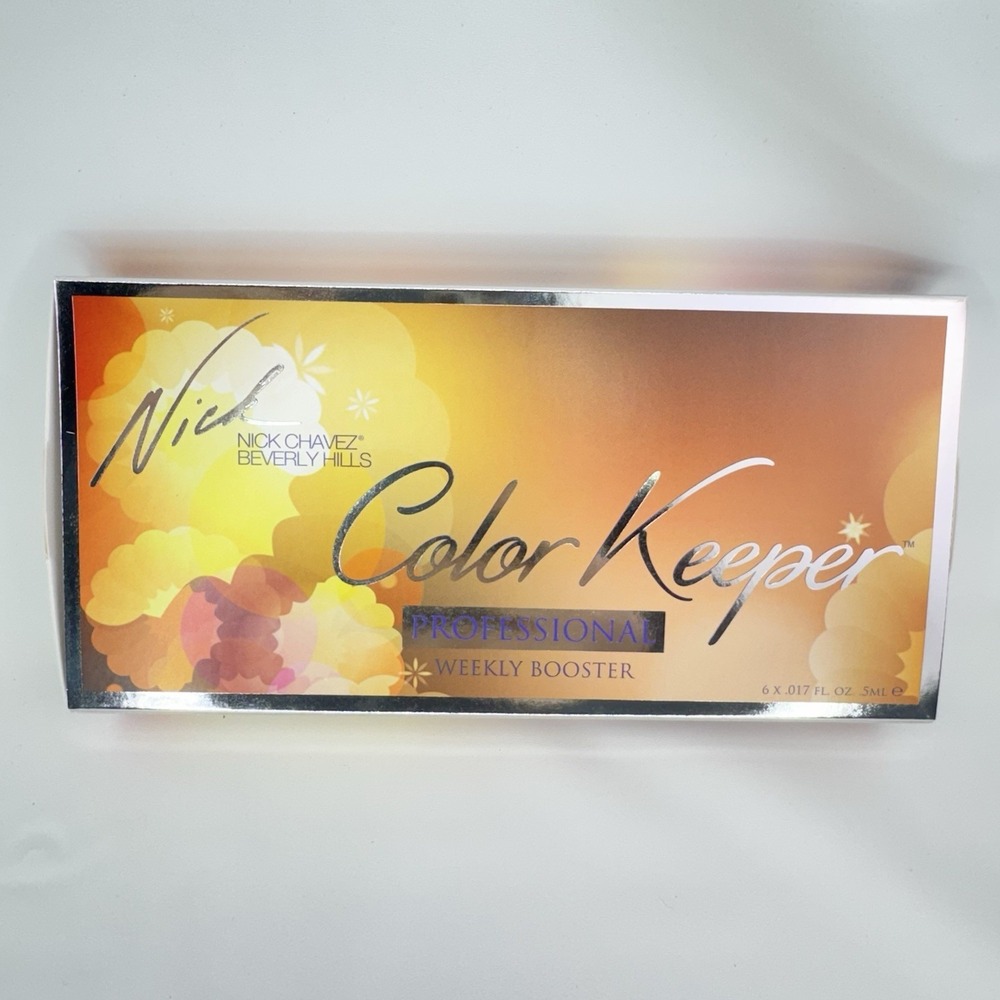 Nick Chavez Color Keeper Weekly Booster Treatment 0.7oz Lot of 6 NOS Read
